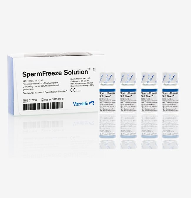 Sperm Freeze Solution - 4 x 10 mL