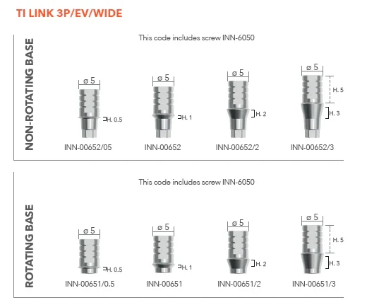 B&B | NON  Rotational  TI LINK -Base
